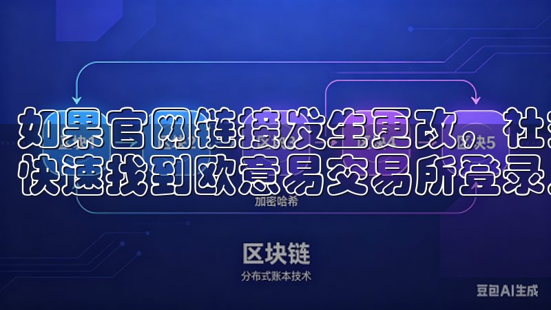 如果官网链接发生更改，社交媒体上也会及时通知用户，帮助你快速找到欧意易交易所登录入口。