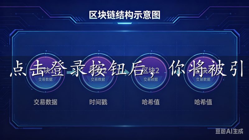 点击登录按钮后，你将被引导到登录页面。