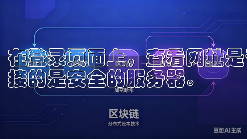 在登录页面上，查看网址是否以“https”开头，确保您连接的是安全的服务器。