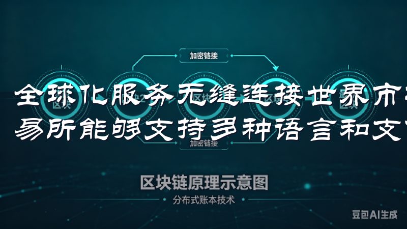 全球化服务无缝连接世界市场 全球化的背景下，用户希望其交易所能够支持多种语言和支付方式。